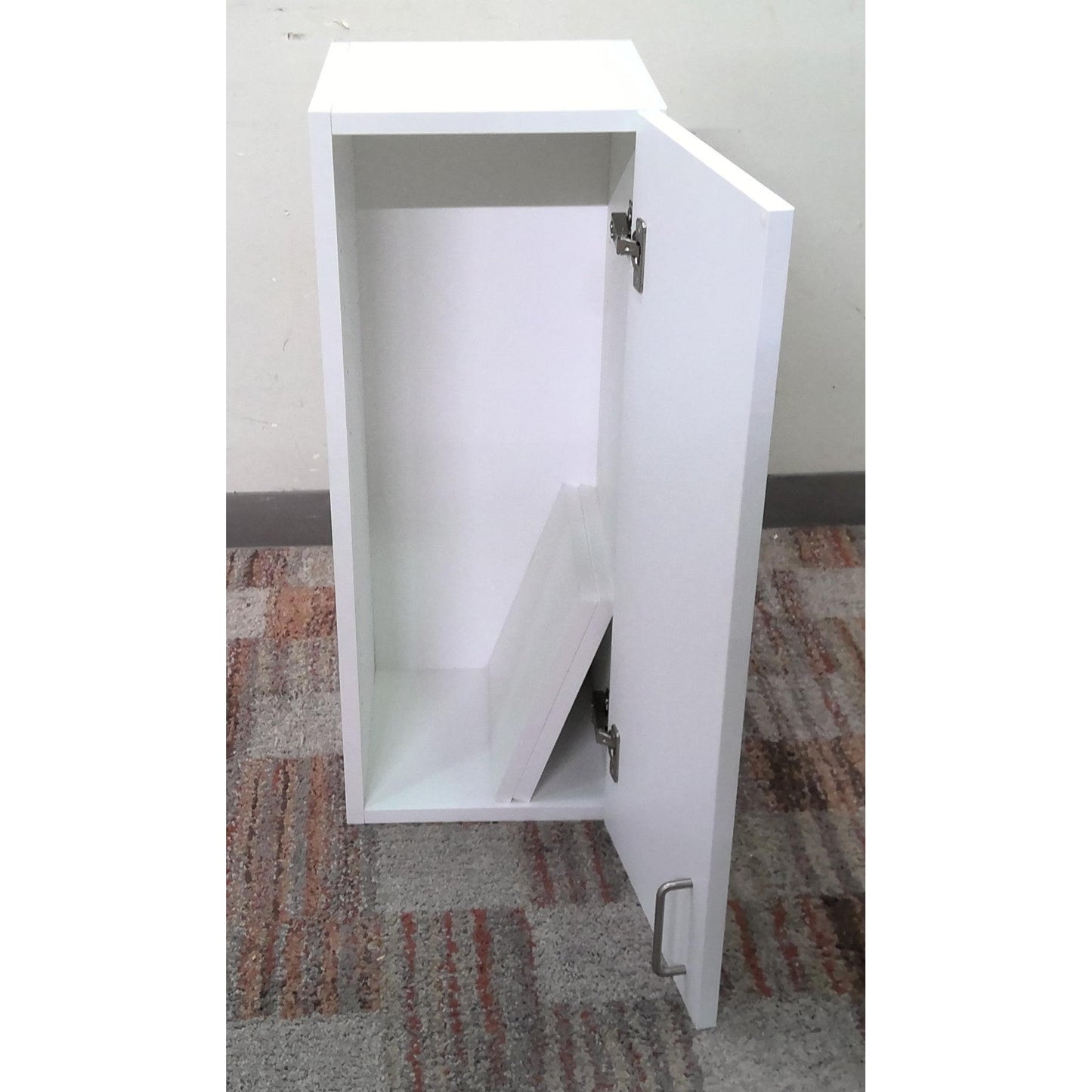 12" White Upper Cabinet