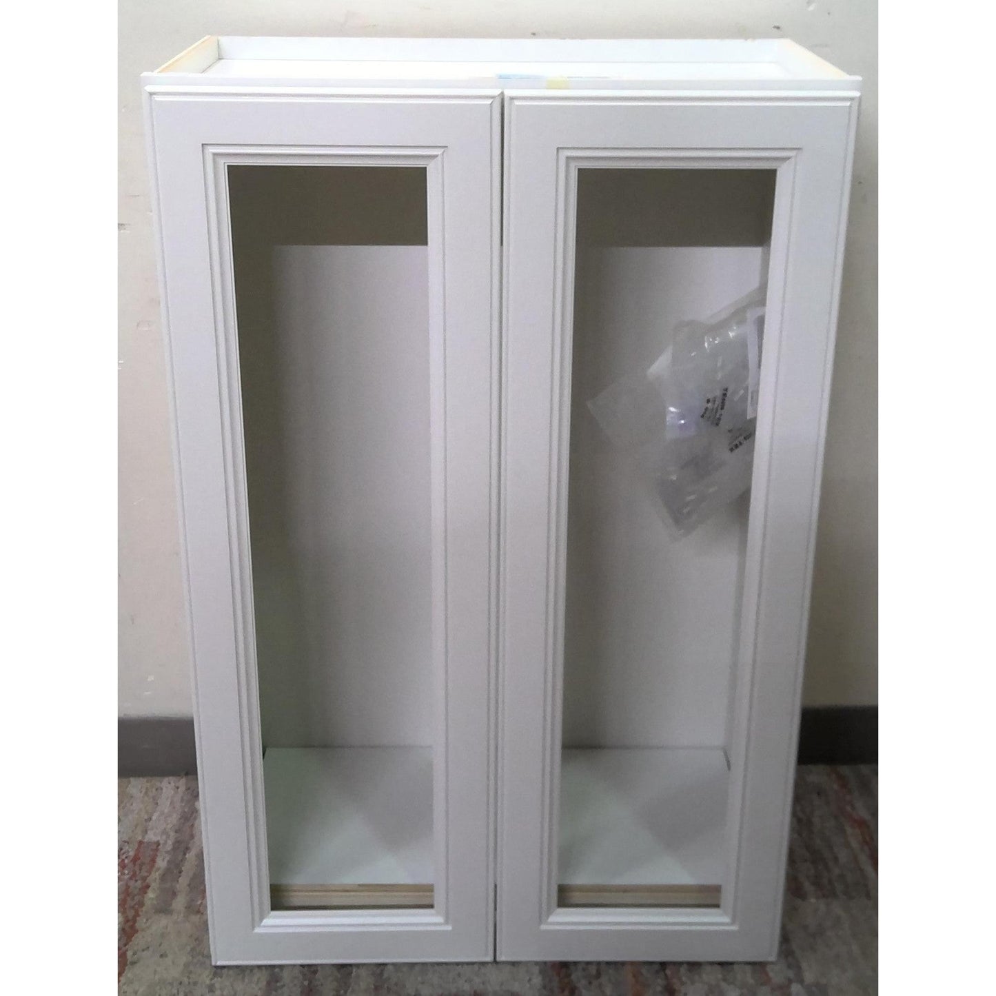 24" White Upper Cabinet