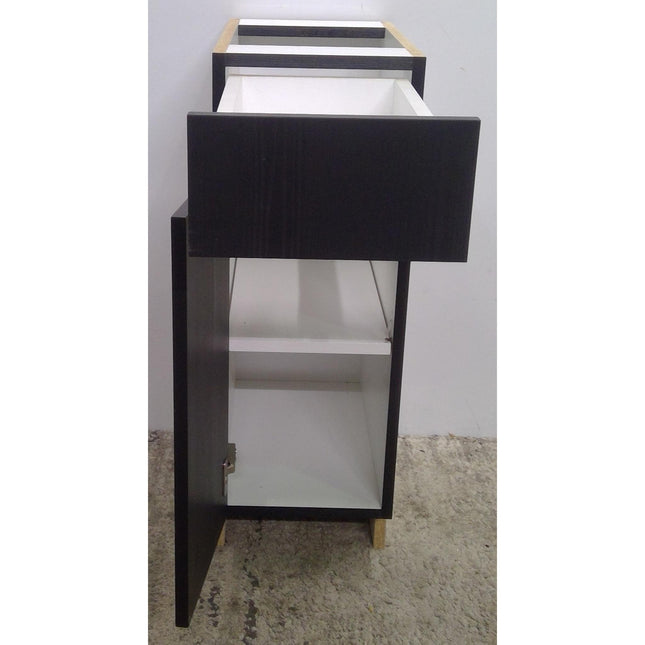 12" Black 1-Drawer Base Cabinet (Added 07/30/2026)