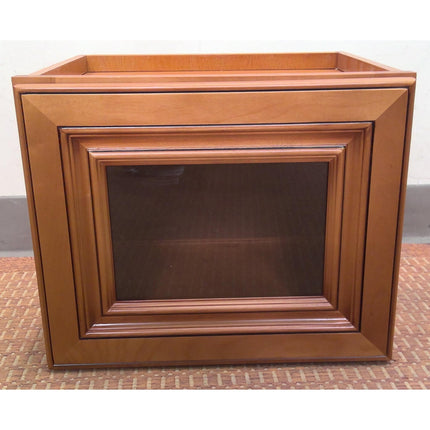 15" Glass Door Upper Cabinet RTA