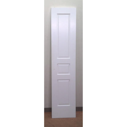 18" x 80" White 3 Panel Door