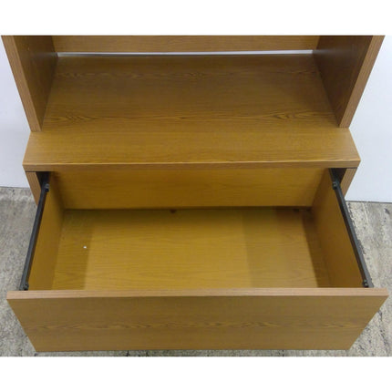 2-Drawer Wood File Cabinet with Hutch (Added 07/28/2026)