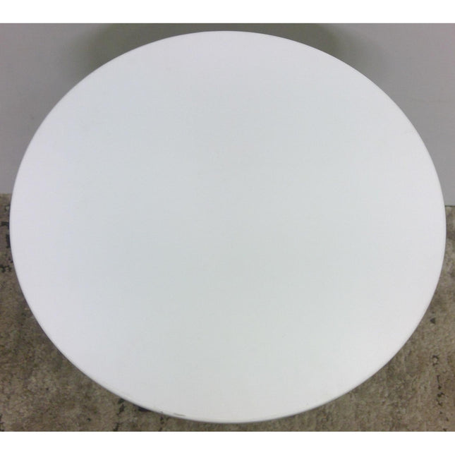 20" White Round Table
