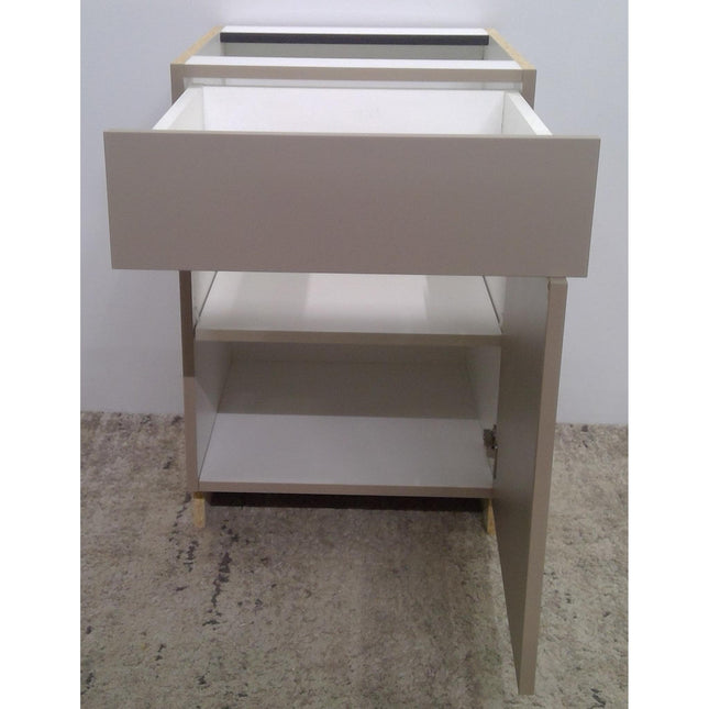 21" Gray 1-Drawer Base Cabinet (Added 07/31/2026)
