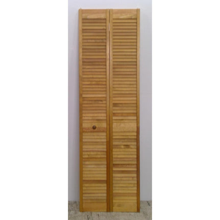 23.5" x 79" Louver Wood Bifold Closet Door (Added 07/21/2026)