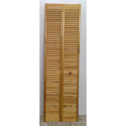 23.5" x 79" Louver Wood Bifold Closet Door (Added 07/21/2026)