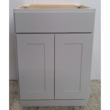 24" Gray Base Cabinet