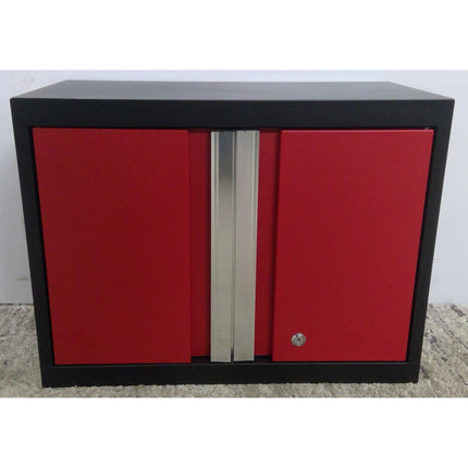 24" x 18" Red and Black Steel Wall Cabinet (Added 08/12/2026)