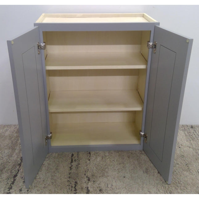 24" x 30" Gray Plywood Upper Cabinet (Added 07/31/2026)