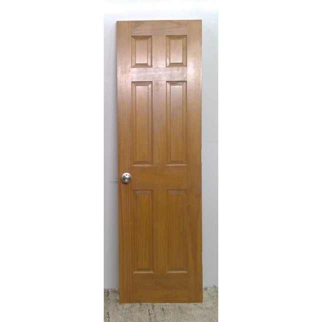 24" x 80" Six Panel Door Solid Core Door with Doorknob (Added 07/21/2026)