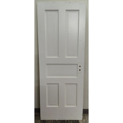 27.5" x 72" White Int. Solid-Core Door