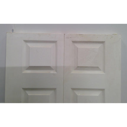29.5" x 73" White Hollow Core Bifold Closet Door
