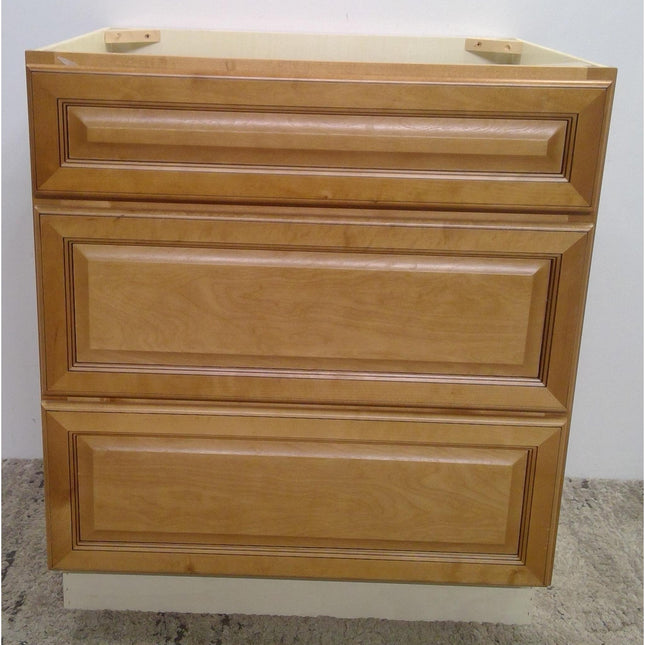30" 3-Drawer Plywood Base Cabinet (Added 07/31/2026)