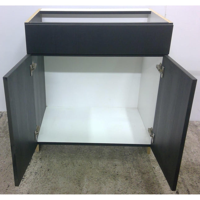 30" Black Sink Base Cabinet (Added 07/30/2026)