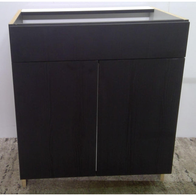 30" Black Sink Base Cabinet (Added 07/30/2026)