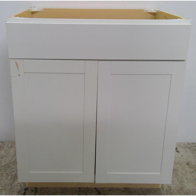 30" White 1-Drawer Base Cabinet (Added 08/14/2026)
