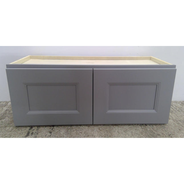 30" x 12" Gray Plywood Upper Cabinet (Added 07/31/2026)