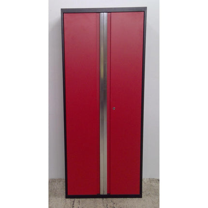30" x 72" Red and Black Steel Storage Locker (Added 08/12/2026)