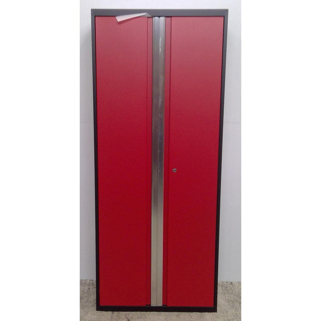 30" x 72" Red and Black Steel Storage Locker (Added 08/14/2026)