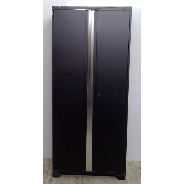 30" x 80" Black Steel Storage Cabinet (Added 08/15/2026)
