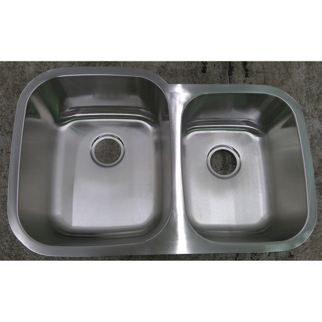 31.5" Double Bowl Stainless Steel Undermount Sink (Added 08/12/2026)