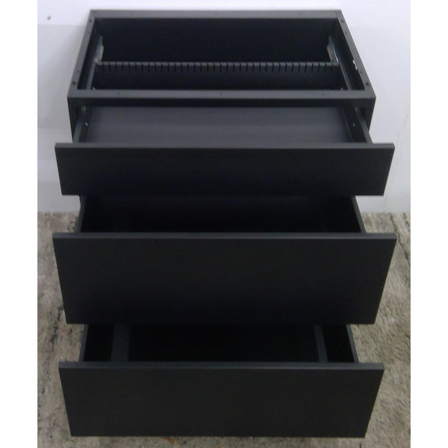 32" Matte Black Stainless Steel 3-Drawer Outdoor Kitchen Cabinet (Added 08/15/2026)