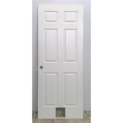 32" x 80" Hollow Core Door with Small Pet Opening