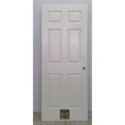 32" x 80" Hollow Core Door with Small Pet Opening