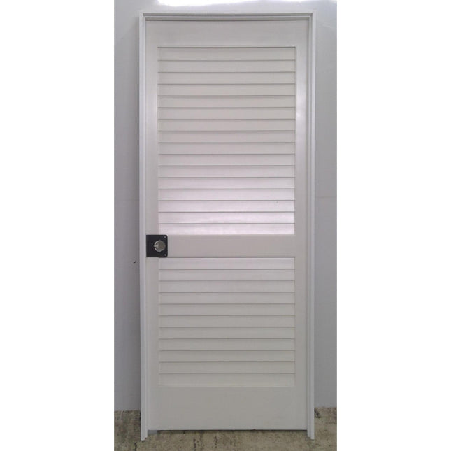 32" x 80" Prehung Louvered White Door (Added 08/11/2026)