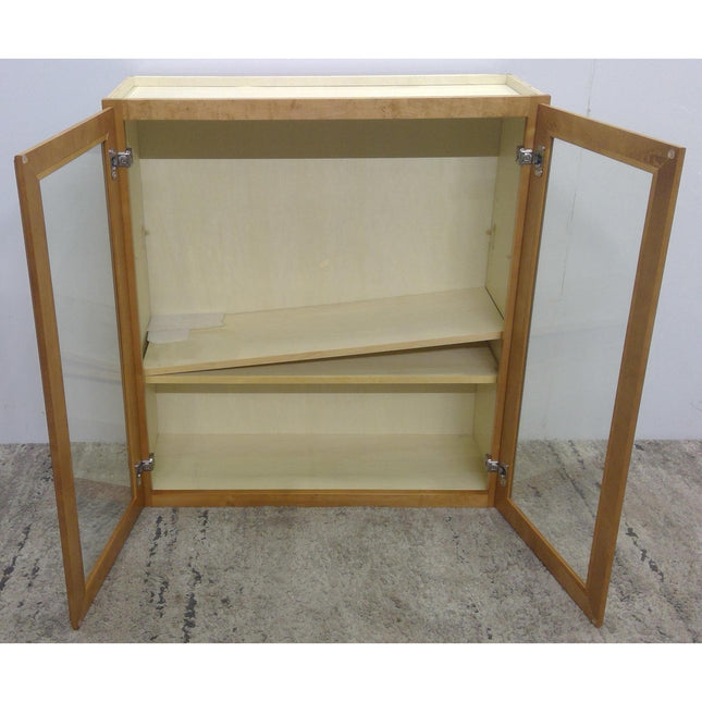 33" x 36" Glass Door Upper Kitchen Cabinet (Added 07/30/2026)