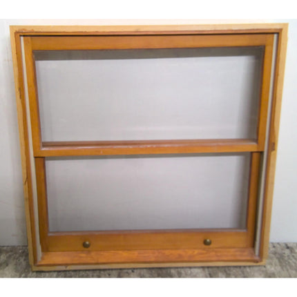 39.5" x 39.5" Wood Frame Double Hung Window