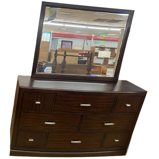 DRESSER WITH MIRROR
