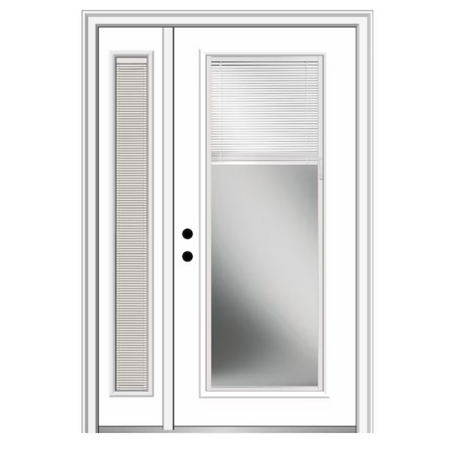 48" x 80" Fiberglass Right-Hand Inswing Prehung Insulating Core Front Door
