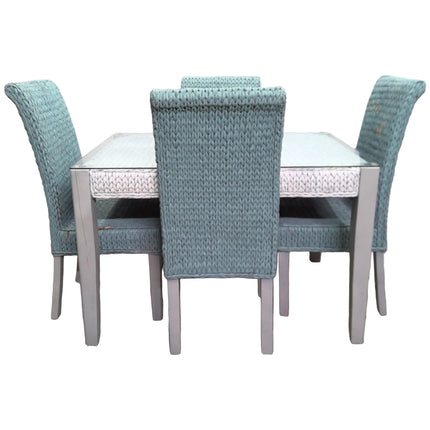5 Piece Wicker Dining Set