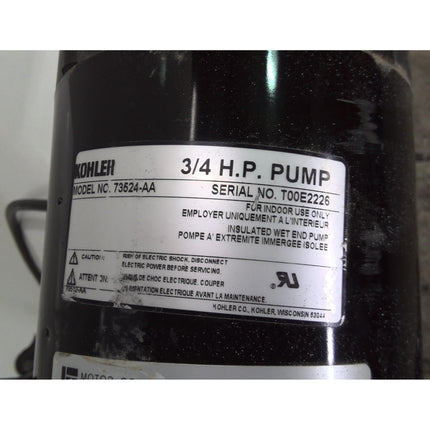 60" Drop In Whirlpool Tub with Pump