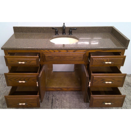 60" Granite Top Vanity
