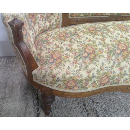 62" Vintage Floral Sofa