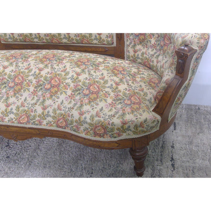 62" Vintage Floral Sofa