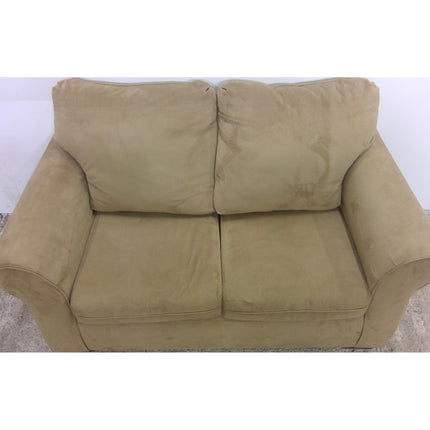 63" Brown Loveseat