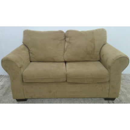63" Brown Loveseat