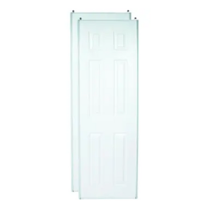 72" X 80" 6-Panel White Closet Bypass Door