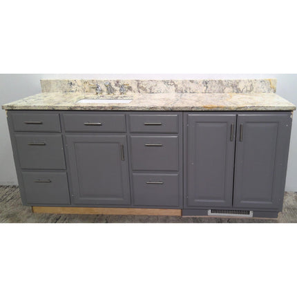 77" Granite Top Vanity