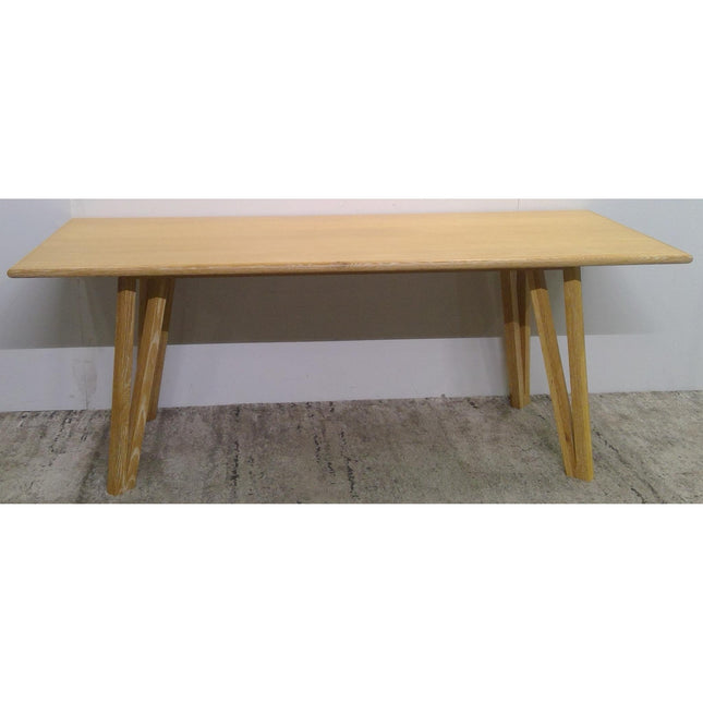 78" Wood Dining Table (Added 07/16/2026)
