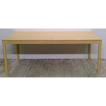 78" x- 97.5" Extendable White Oak Dining Table