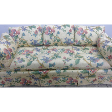 80" Floral Sofa
