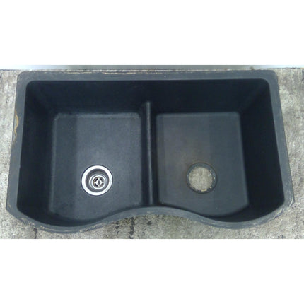 Black Composite Drop In Kitchen Sink