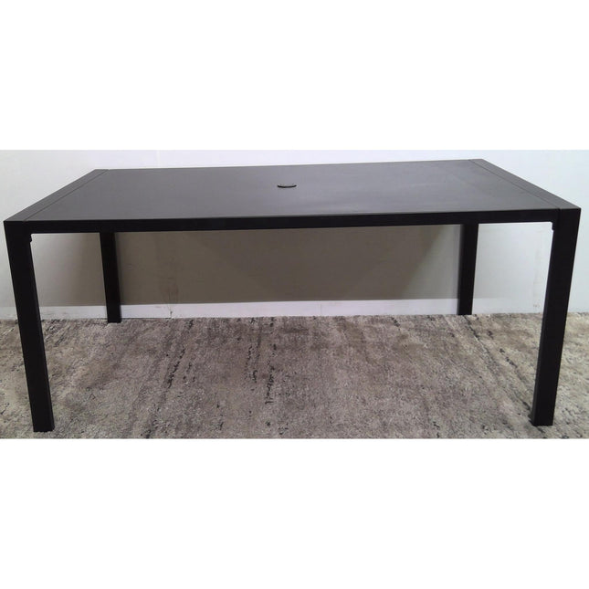 Black Metal Outdoor Table