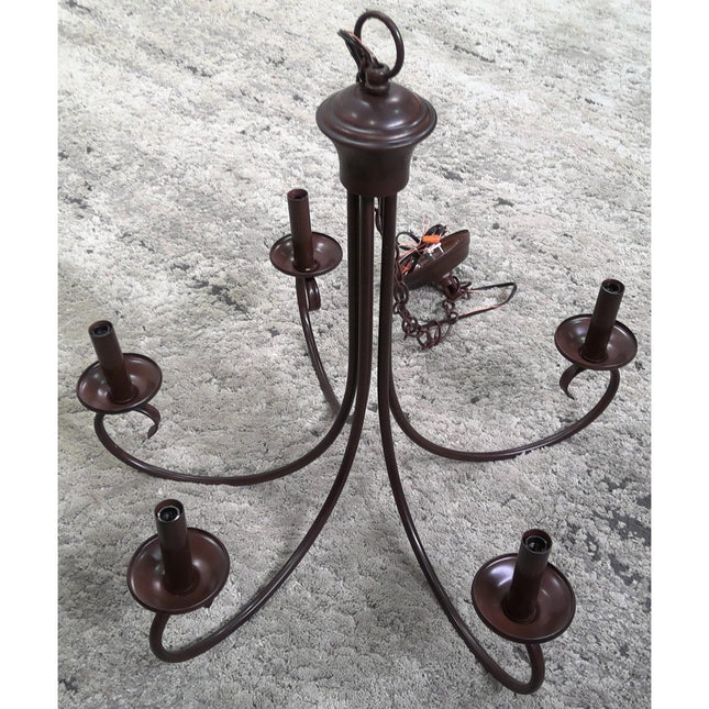 Bronze 5 Light Chandelier
