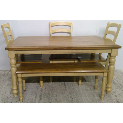 Dining Table with 3 Chairs and Bench (Added 07/21/2026)