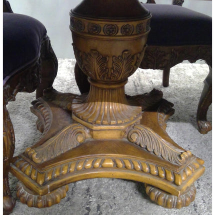 Dining Table with 6 Ornate Chairs (Added 07/22/2026)